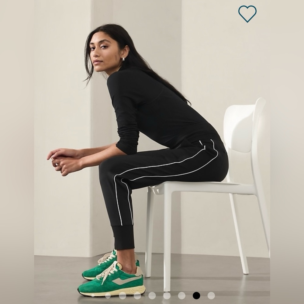 Athleta Venice High Rise Track Stripe Jogger